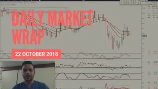 Daily Market Wrap 22Oct'18 - Technical Analysis