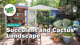 Garden Tour: Cactus and Succulents in Water Wise Plantings (Sacramento, CA)