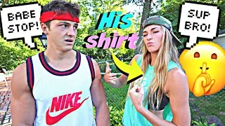 Acting Like A Guy To See How My Boyfriend Would React!