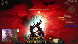 Diablo 3 Hardcore S28 Another Uliana monk rank 1 (huge pop at  the end)