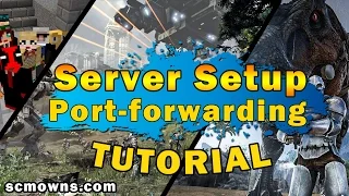 How To Make a FREE Online Video Game Server | Port-Forwarding & Server Hosting