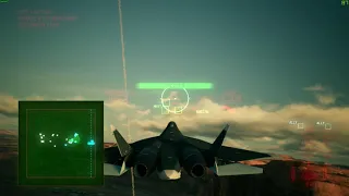 Ace Combat 7 Playthrough: Mission 6 - Long Day (Ace Difficulty, Expert Control)