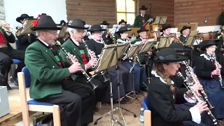 Zu Mantua ub Banden - Tiroler Landeshymne - 150 Jubilaumsfest Musikkapelle Teis 2022