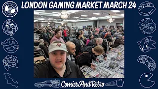 London Gaming Market March 2024: Retro Gaming | Retro Toys | Collectables