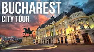 Bucharest Romania City Tour | One Month Compilation