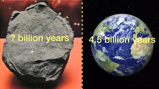 The 'oldest' and 'ancient' material than our solar system on "earth".