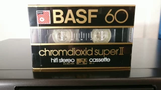 TECHNICS RS-BX601 / BASF CS II 60 Cassette