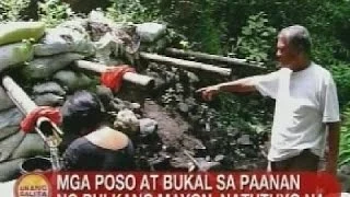 UB: Mga poso at bukal sa paanan ng Bulkang Mayon, natutuyo na