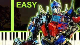 WHAT I'VE DONE | TRANSFORMERS - EASY Piano Tutorial