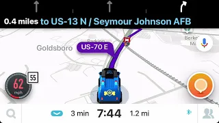 When waze alerts you of a railroad crossing