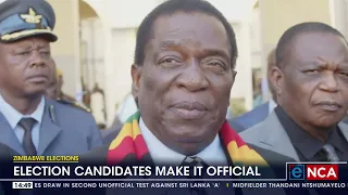 Zimbabwe Elections |  Election candidates make it official