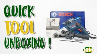 Quick Unboxing Bosch GSB 20-2 RE 2 Speed Hammer Drill 20mm 800W