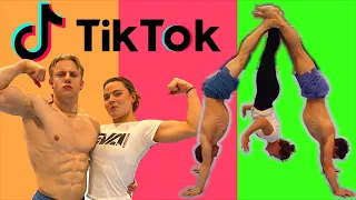 Prøver VIRALE TikTok challenges DEL 3! (Couple Edition)