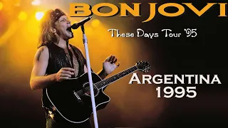 Bon Jovi - Buenos Aires, Argentina 1995 - Proshot Short Version - Full HD + Audio Replaced