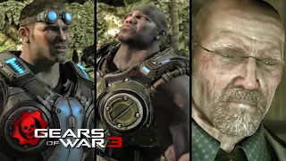 Gears of War 3 - Adam, Baird, & Cole Learn of Dom's Death