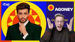 Agoney - Quiero Arder Reaction 🇪🇸 Spain Benidorm Fest 2023