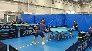 2024 NSW veterans div 2 Steven Gillespie vs Minh Tran set 5