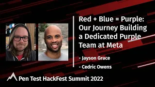 Red + Blue = Purple: Our Journey Building a Dedicated Purple Team at Meta