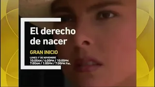 El Derecho de Nacer // Promo 3 // Inicio Lunes 1 de Noviembre // Univision Tlnovelas