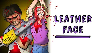 Leatherface. O amante da pele humana 🔪 História de terror | Draw My Life