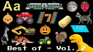 The Best of the Kids' Picture Show Volume 2 - Learn Shapes, Colors, Vehicles, Animals, & More!