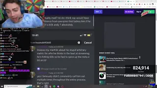 Mizkif reacts to Hasanabi getting mad about XQC Streamer Tier List