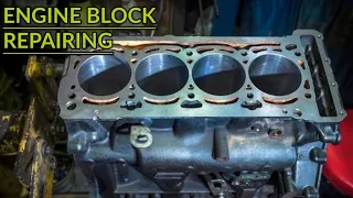 Engine Block Complete Fitting & Repairing #localfactory #amazingtechnology #wow