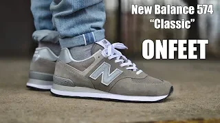 New Balance 574 "Grey Reflective" (ML574EGG) Onfeet Review | sneakers.by
