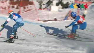 Freestyle Skiing Men's Cross big final - 28th Winter Universiade 2017, Almaty, Kazakhstan