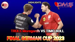 TIMO BOLL vs TRULS MOREGARDH !!! HIGHLIGHTS " FINALS " GERMAN CUP 2023