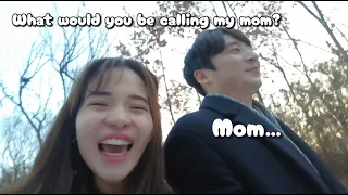 Korean suitor meets my mom