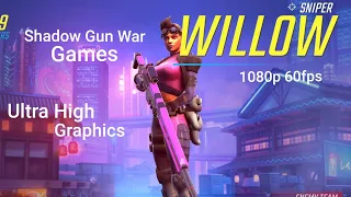 Shadow Gun War Games (Willow Sniper) (Team Deathmatch) Gameplay Android/IOS (Ultra High Graphics)