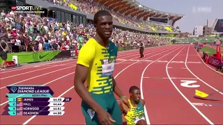 Kirani James wins 2023 Diamond League finals in 400m