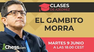Clase de Ajedrez del GM Matamoros | El Gambito Morra