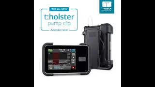 Introducing the all-new t:holster pump clip for the t:slim X2 insulin pump