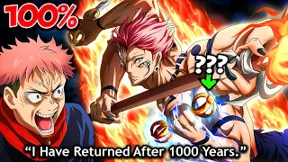 Heian Era SUKUNA FINALLY Returns After 1000 Years - HIS NEW Weapon & True Power vs Kashimo God Mode!