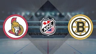 Обзор матча Оттава - Бостон / SENATORS VS BRUINS MARCH 21, 2017 HIGHLIGHTS