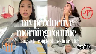 MY PRODUCTIVE MORNING ROUTINE along with a couple of days in my life!