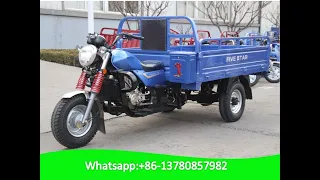250CC Gasoline tricycle|motocarro cargo loader|دراجة ثلاثية العجلات|triporteur|CARGUEROS