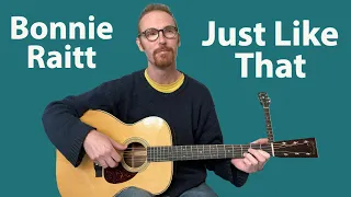 Bonnie Raitt - Just Like That | Demo