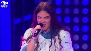 Daniela vs Caramelo 'Falling' La Voz Kids Colombia
