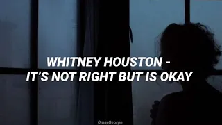 It’s not right but it’s okay - Whitney Houston [Thunderpuss remix] (Sub español).