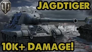 JAGDTIGER 10k+ DAMAGE! - WoT Console Guest Replay