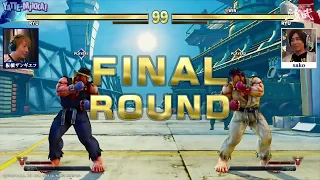 Ryu vs Ryu Double K.O.