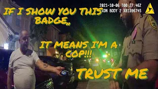 Fake Cop Brags About 19 Years on the Job