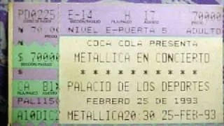 Metallica - Motorbreath live in Mexico City 1993