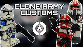 Кастомные Клоны От Clone Army Customs! Распаковка И Обзор Минифигурок, Шлемов И Других Аксессуаров!