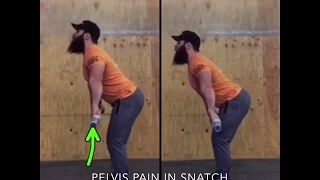 Weightlifting Technique: How to snatch PAIN FREE!