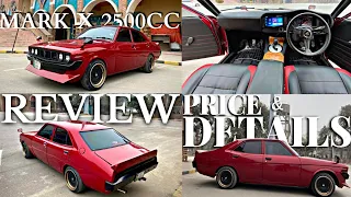 Toyota Mark 2 1974 Modified With Mark X 2500cc Engine 😍 Owner’s Review Price & Details
