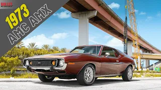 1973 AMC AMX Powered By a 360ci Test Drive & Walkaround [4k] | REVIEW SERIES